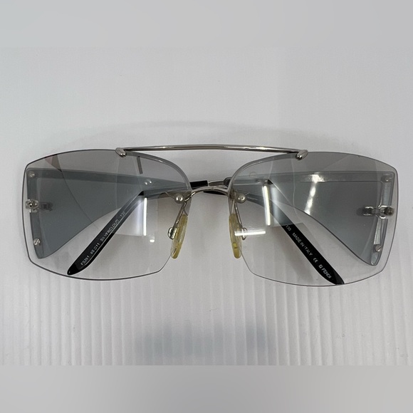 Fendi FS261 Silvercloud Frameless F-Motif Sunglasses - Picture 2 of 11